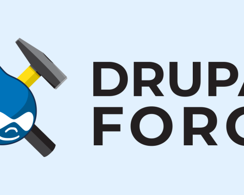 Drupal Forge horizontal logo