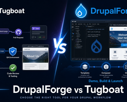 drupalforge vs Tugboat