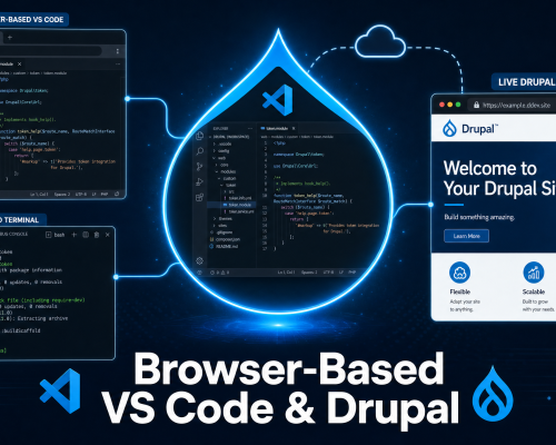 How Browser-Based VS Code Works With Drupal