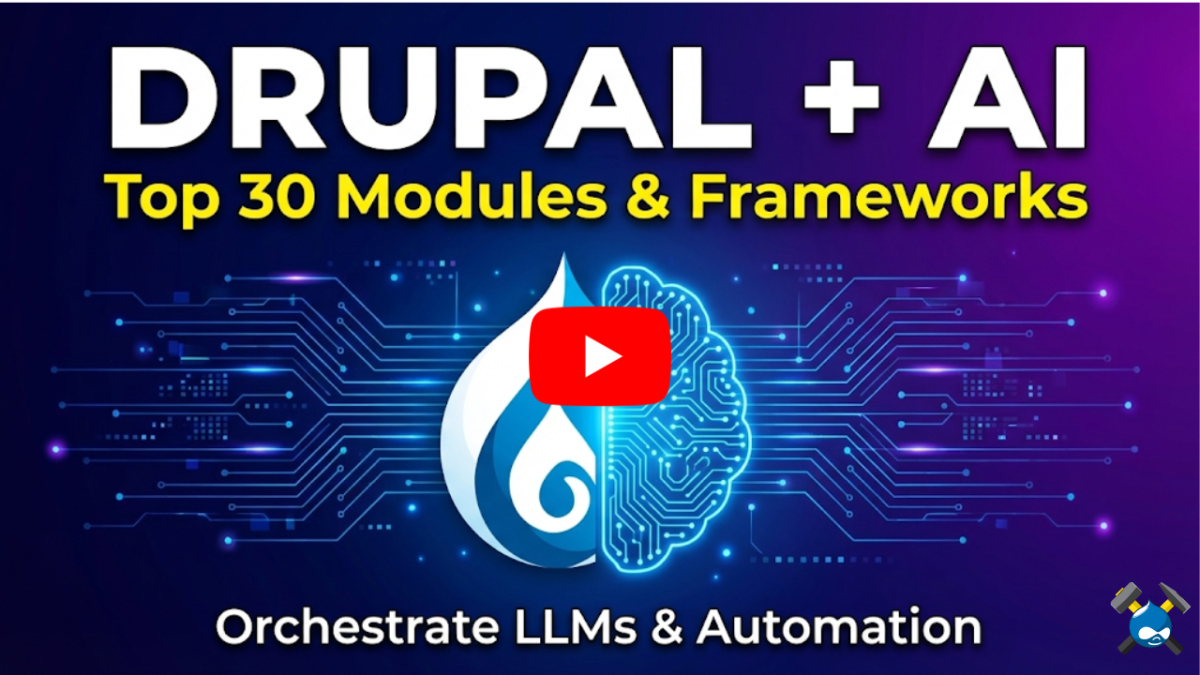 How Drupal Uses AI Modules to Orchestrate LLMs and Automation