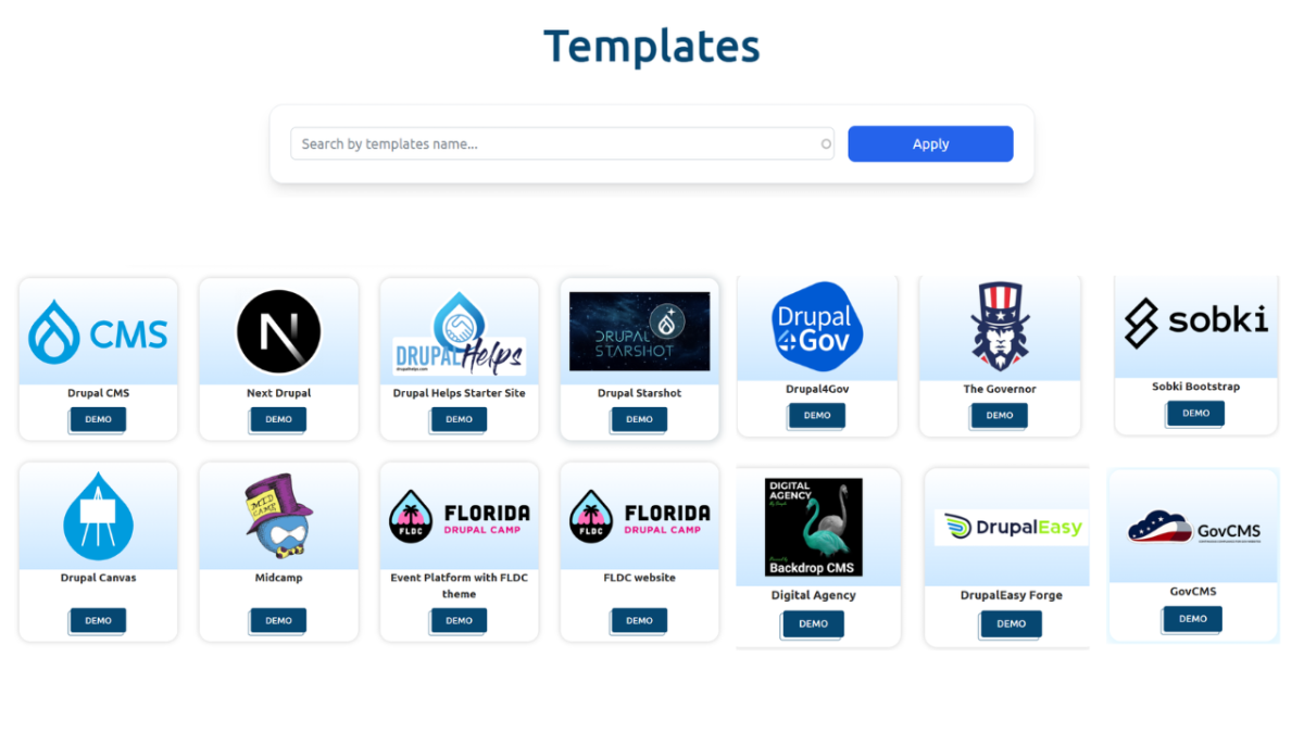Drupal Ready Templates 