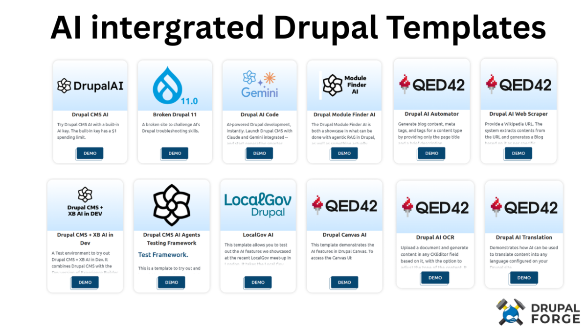 DrupalForge AI templates 