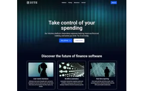 Byte site template screen shot