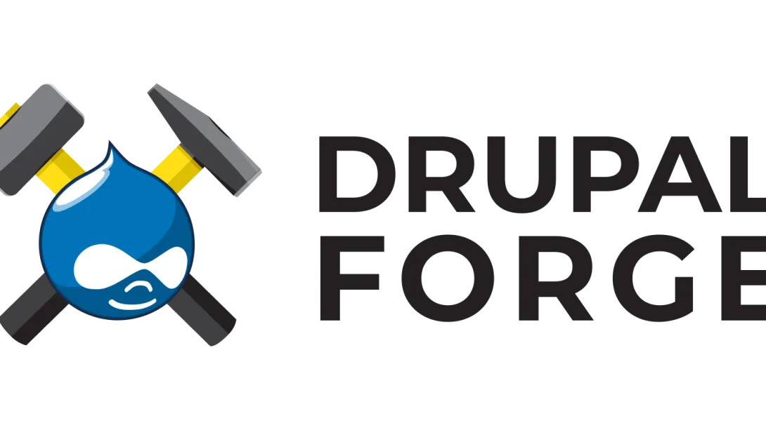 Drupal Forge horizontal logo